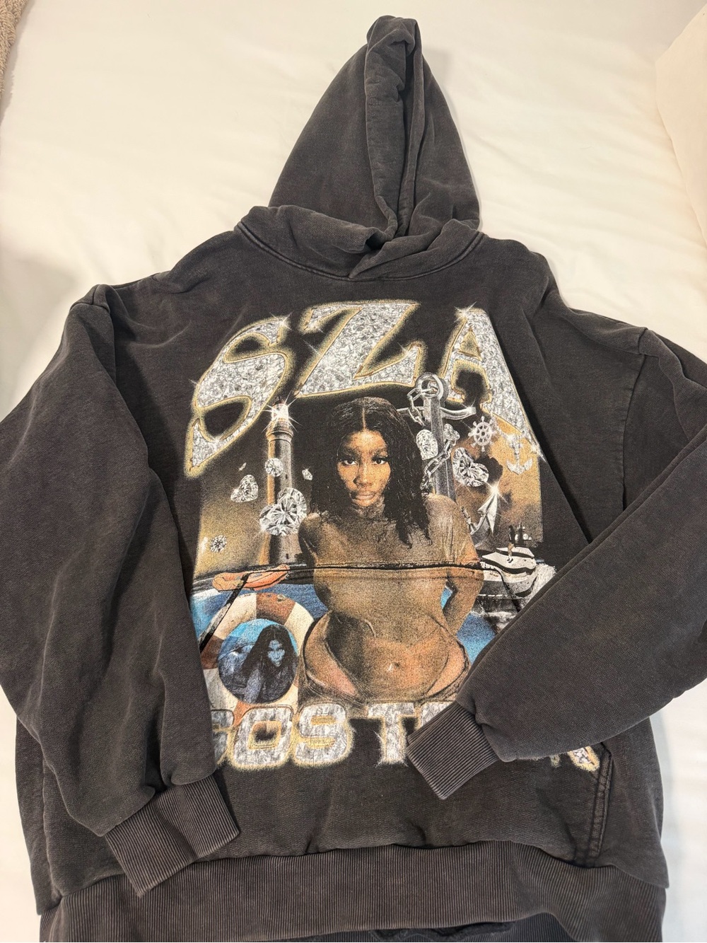 Unisex SZA SOS Tour Hoodie with Graphic